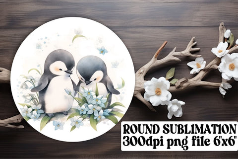 Cute Avian Circle Designs Sublimation afrosvg 