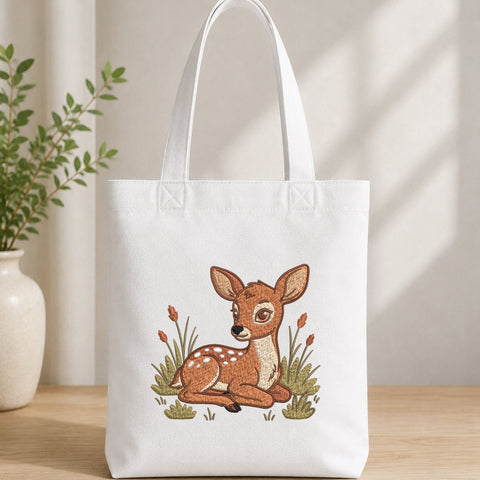 Cute Baby Deer Fawn Machine Embroidery Design PES DST Stitch Pattern Files Embroidery/Applique DESIGNS PatternFeed8 