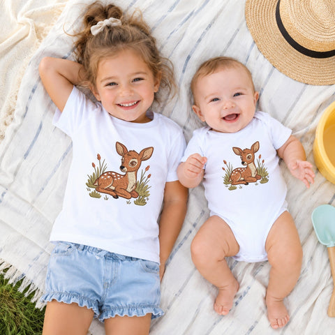 Cute Baby Deer Fawn Machine Embroidery Design PES DST Stitch Pattern Files Embroidery/Applique DESIGNS PatternFeed8 