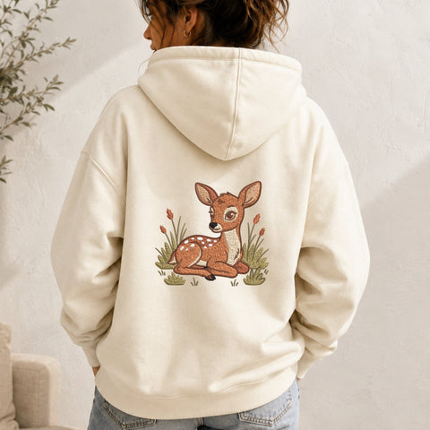 Cute Baby Deer Fawn Machine Embroidery Design PES DST Stitch Pattern Files Embroidery/Applique DESIGNS PatternFeed8 