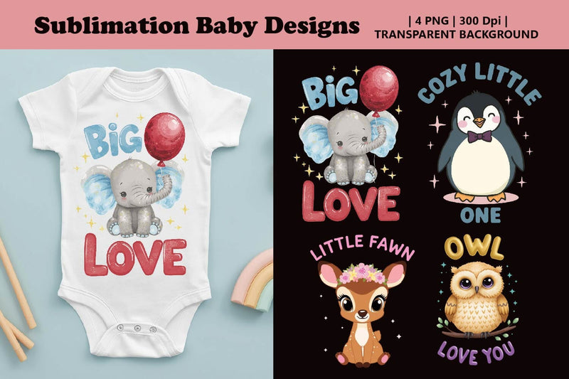 Cute Baby PNG Bundle, Baby Shower PNG Sublimation Paper Switch 