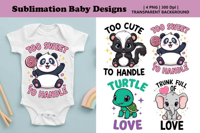 Cute Baby PNG Bundle, Baby Shower PNG Sublimation Paper Switch 