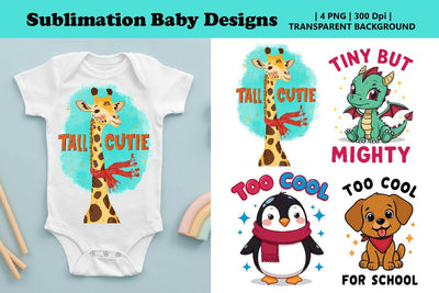 Cute Baby PNG Bundle, Baby Shower PNG Sublimation Paper Switch 