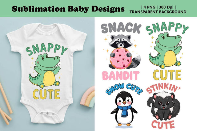 Cute Baby PNG Bundle, Baby Shower PNG Sublimation Paper Switch 