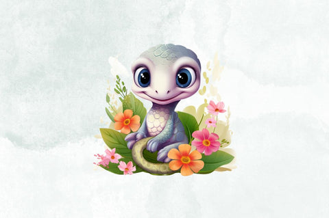 Cute Baby Snake Sublimation Clipart Bundle Sublimation Designangry 