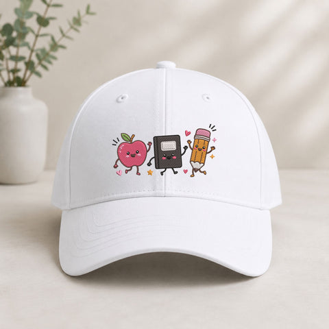 Cute Back to School Apple Notebook Pencil Machine Embroidery Design – School Supplies Embroidery File Embroidery/Applique DESIGNS PatternFeed8 