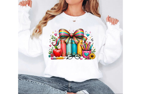 Cute Back to School Clipart Collection Sublimation SVGArt 