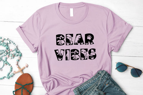 Cute Bear Font | Animal Alphabet SVG | Kids Letters Font SVG TonisArtStudio 