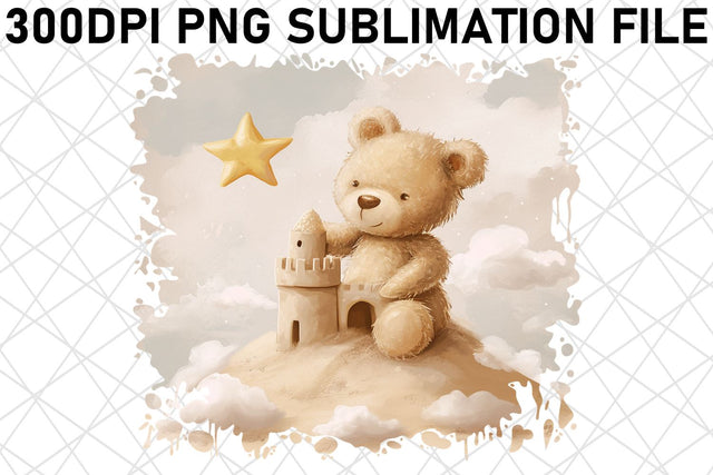 Cute Bear Sublimation Graphics Set for Creative Crafters Sublimation afrosvg 