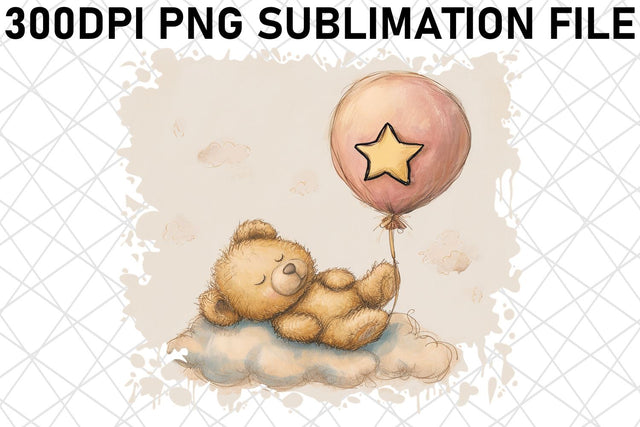 Cute Bear Sublimation PNG Artwork Assortment for Various Crafting Projects Sublimation afrosvg 