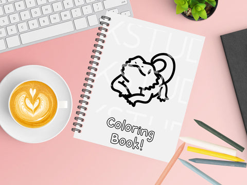 Cute Bearded Dragons SVG Design Set SVG HalieKStudio 