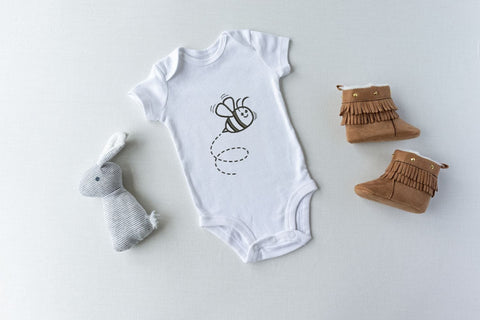 Cute Bee for Machine Embroidery Embroidery/Applique DESIGNS SvgOcean 