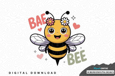 Cute bee sublimation png design Sublimation Regulrcrative 