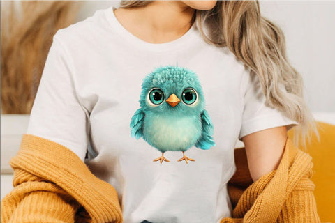 Cute Bird Sublimation PNG Clipart Bundle Sublimation SVGArt 