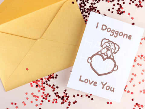 Cute Boxer Dog SVG Design Set SVG HalieKStudio 