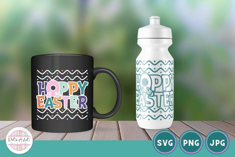 Cute Bunny Butt Hoppy Easter SVG SVG Dots-A-Lot 