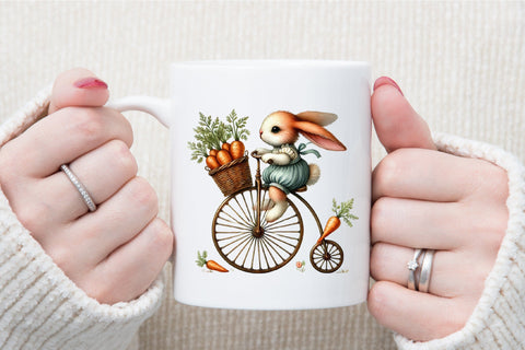 Cute Bunny Clipart Bunny Png Rabbit Png Sublimation designartist 