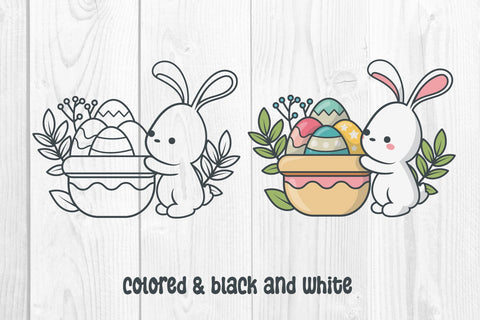 Cute Bunny Easter, funny easter egg svg, dxf, png, jpg SVG dadan_pm 