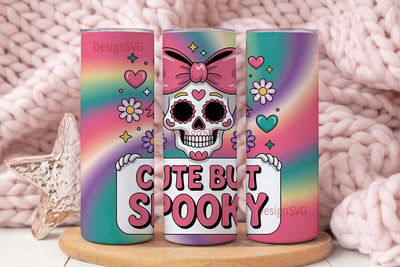 Cute But Spooky 20oz Tumbler Wrap Sublimation DesignSVG 