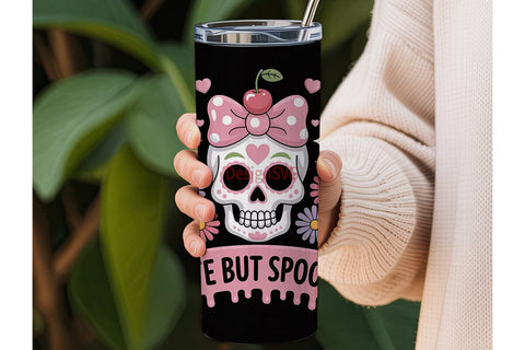 Cute But Spooky 20oz Tumbler Wrap Sublimation DesignSVG 