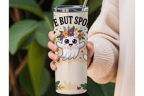 Cute But Spooky Halloween 20oz Tumbler Sublimation DesignSVG 