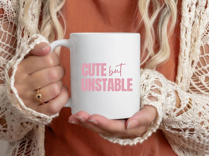 Cute But Unstable – Hilarious Craft SVG SVG So Fontsy VIP Design Shop 