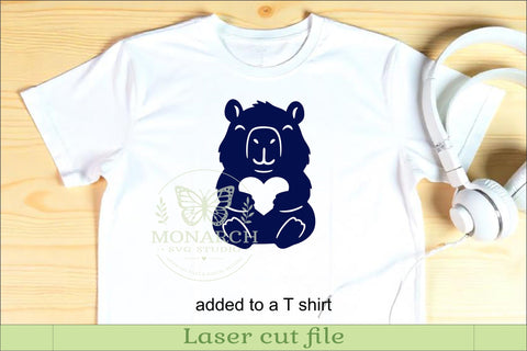 Cute Capybara Silhouettes 4 Capybara Animal Cut Files 1 SVG APInspireddesigns 