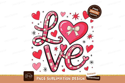 Cute Cartoon Love Heart Sublimation Png Sublimation Designangry 