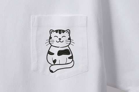 Cute Cat for Machine Embroidery Embroidery/Applique DESIGNS SvgOcean 
