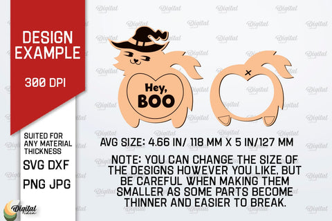 Cute Cats Laser Cut Bundle. Funny Cute Cats SVG Design SVG Evgenyia Guschina 