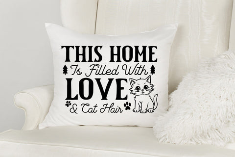 Cute Christmas Cat SVG Design SVG CraftLabSVG 