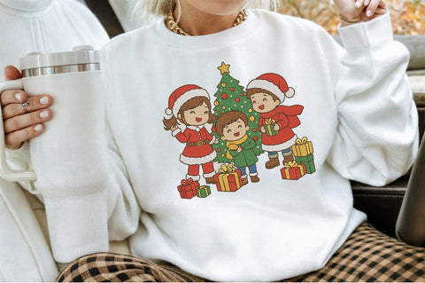Cute Christmas Family Embroidery Design Embroidery/Applique DESIGNS designartist 