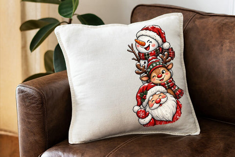 Cute Christmas Friends Sublimation PNG SVG DesignDestine 