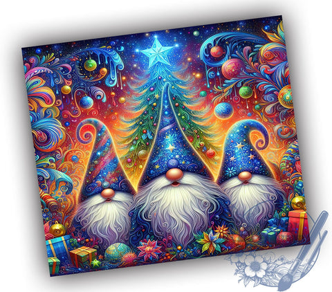 Cute Christmas Gnomes Tumbler Wrap, Gnome Tumbler Design, Holiday Gnome Wrap, 20oz Sublimation Wrap, Digital Download Tumbler, Winter Gnome Art, Festive Drinkware, Christmas Gnome PNG Sublimation ToriDesigns 
