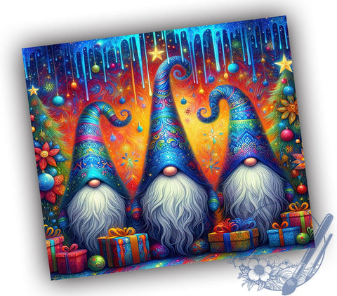 Cute Christmas Gnomes Tumbler Wrap, Gnome Tumbler Design, Holiday Gnome Wrap, 20oz Sublimation Wrap, Digital Download Tumbler, Winter Gnome Art, Festive Drinkware, Christmas Gnome PNG Sublimation ToriDesigns 