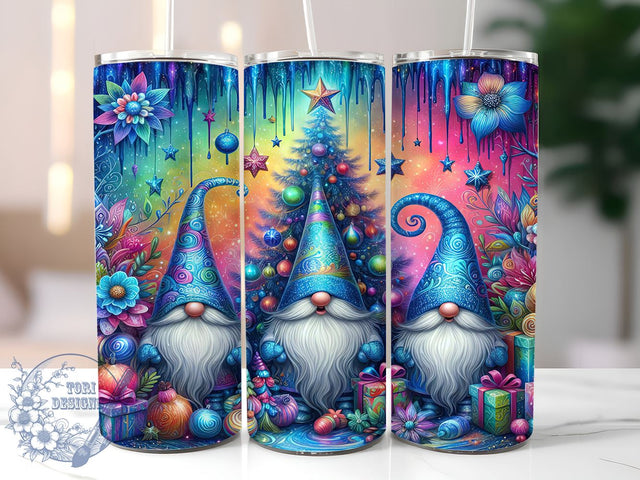 Cute Christmas Gnomes Tumbler Wrap, Gnome Tumbler Design, Holiday Gnome Wrap, 20oz Sublimation Wrap, Digital Download Tumbler, Winter Gnome Art, Festive Drinkware, Christmas Gnome PNG Sublimation ToriDesigns 