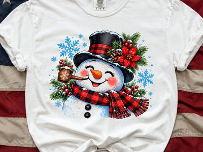 Cute Christmas Snowman Clipart PNG Art SVG artprintfile 