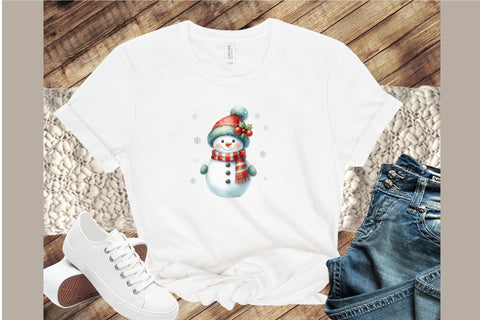 Cute Christmas Snowman Sublimation Sublimation designartist 