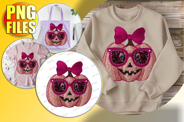 Cute Coquette Bow Pumpkin Clipart - Autumn Sublimation PNG Sublimation afrosvg 