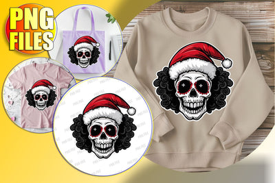 Cute Coquette Bow Skull Design - Halloween Sublimation PNG Sublimation afrosvg 