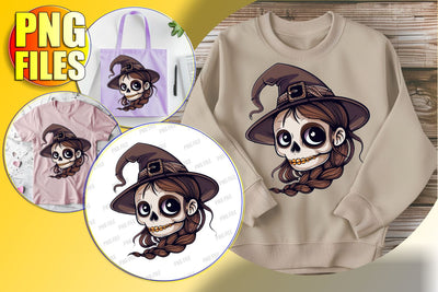 Cute Coquette Bow Skull Sublimation Clipart for Fall Design Sublimation afrosvg 