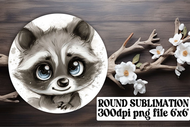 Cute Creatures Sublimation Keychains Sublimation afrosvg 