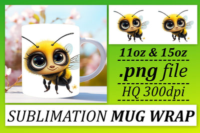 Cute Critters Carousel Mug Wrap - Sublimation 11oz Sublimation afrosvg 