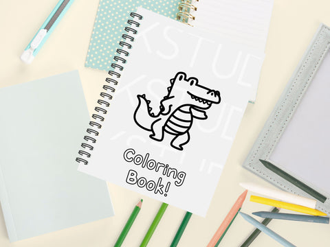 Cute Crocodiles SVG Design Set SVG HalieKStudio 
