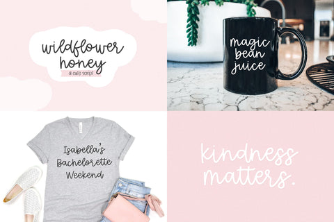 Cute Cursive Font Mini Bundle Font Beck McCormick 