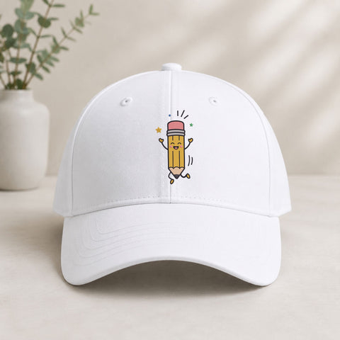Cute Dancing Pencil Character Machine Embroidery Design – Back to School Pencil Embroidery File Embroidery/Applique DESIGNS PatternFeed8 