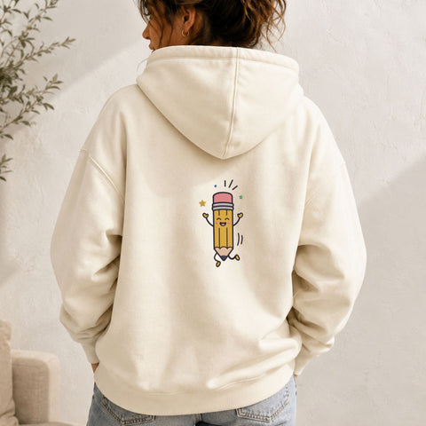 Cute Dancing Pencil Character Machine Embroidery Design – Back to School Pencil Embroidery File Embroidery/Applique DESIGNS PatternFeed8 