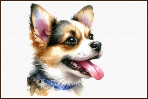 Cute Dog Sublimation Clipart Bundle Sublimation designartist 