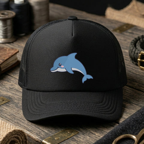 Cute Dolphin Embroidery Design – Kawaii Blue Dolphin Ocean Animal Machine Embroidery File Embroidery/Applique DESIGNS PatternFeed8 