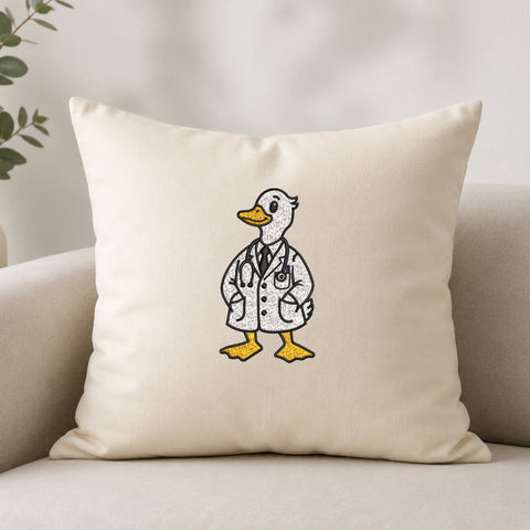 Cute Duck Doctor Embroidery Design – Funny Medical Duck Machine Embroidery File, Doctor Stethoscope Design, Healthcare Embroidery Embroidery/Applique DESIGNS PatternFeed8 